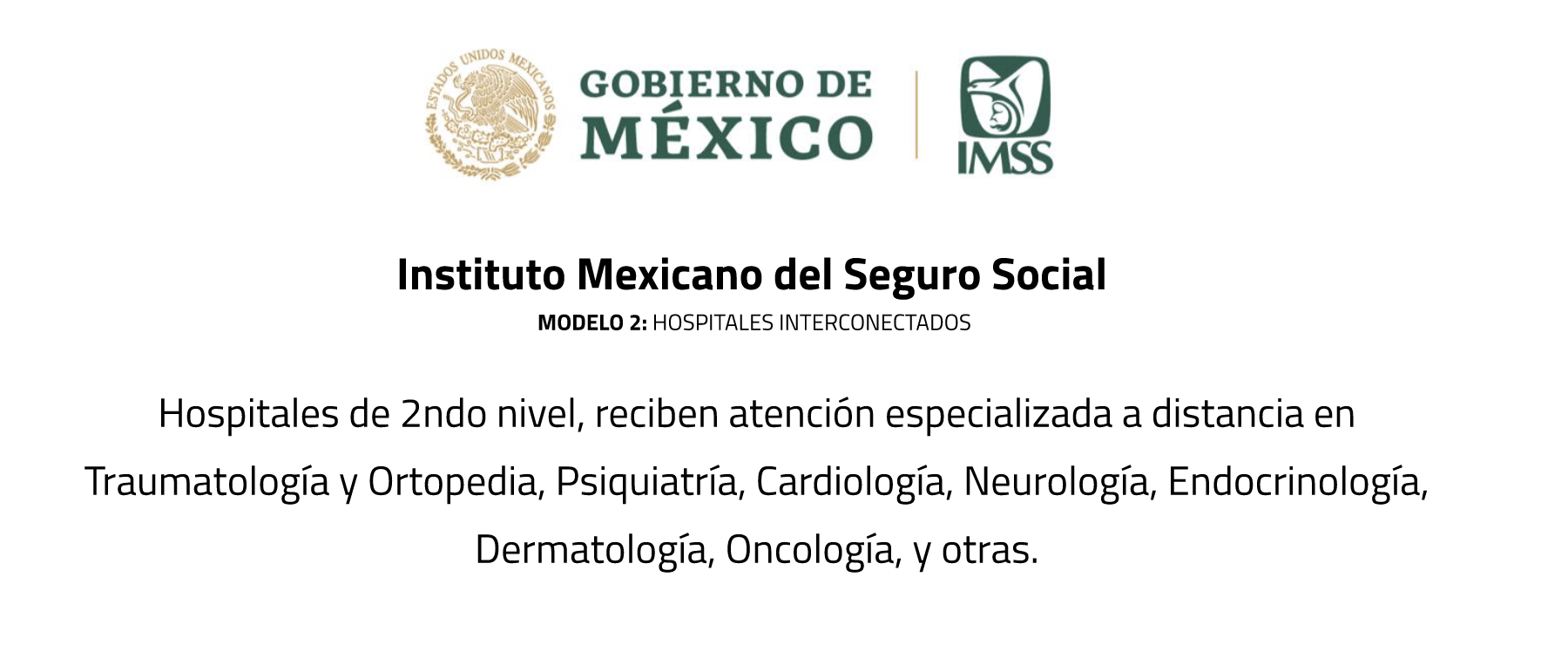 Experiencia en telemedicina IMSS