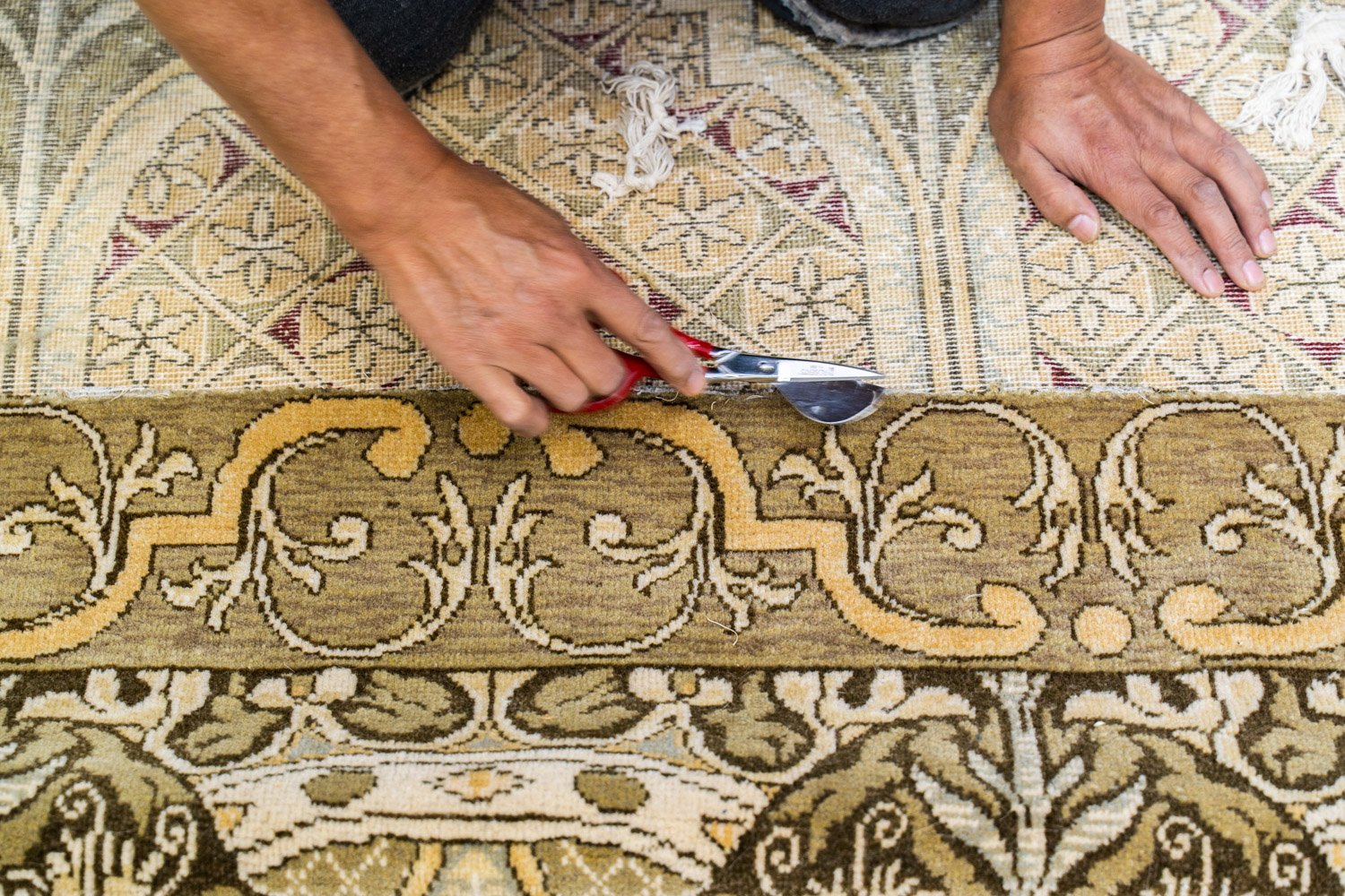 Costikyan's Carpet Repair Craftsmen Restore Worn Carpets To Like New