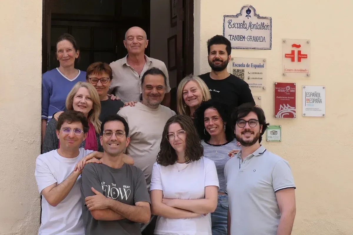 Lehrer*innen der Schule in Granada