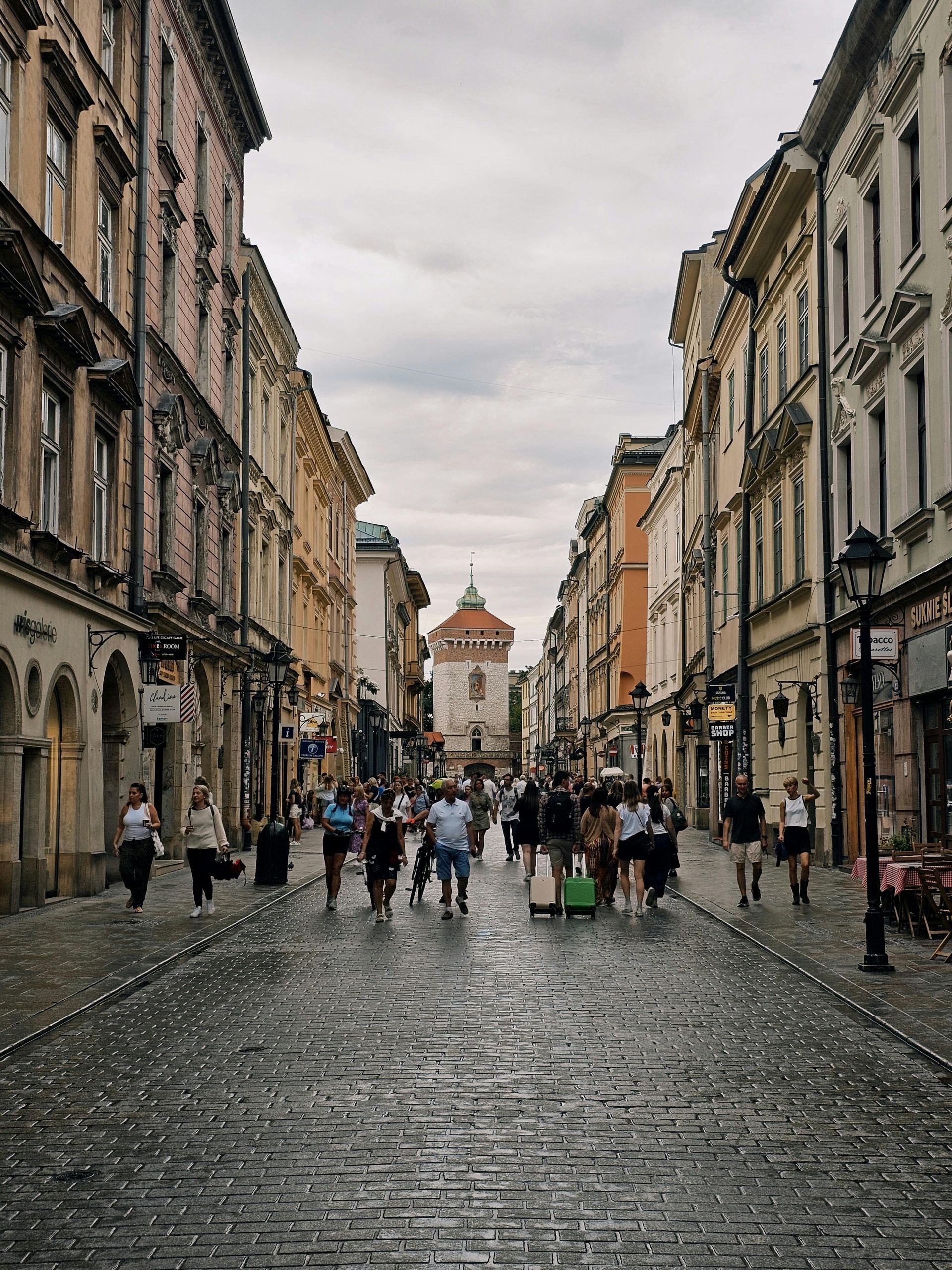 unweit dem krakauer Rynek Główny