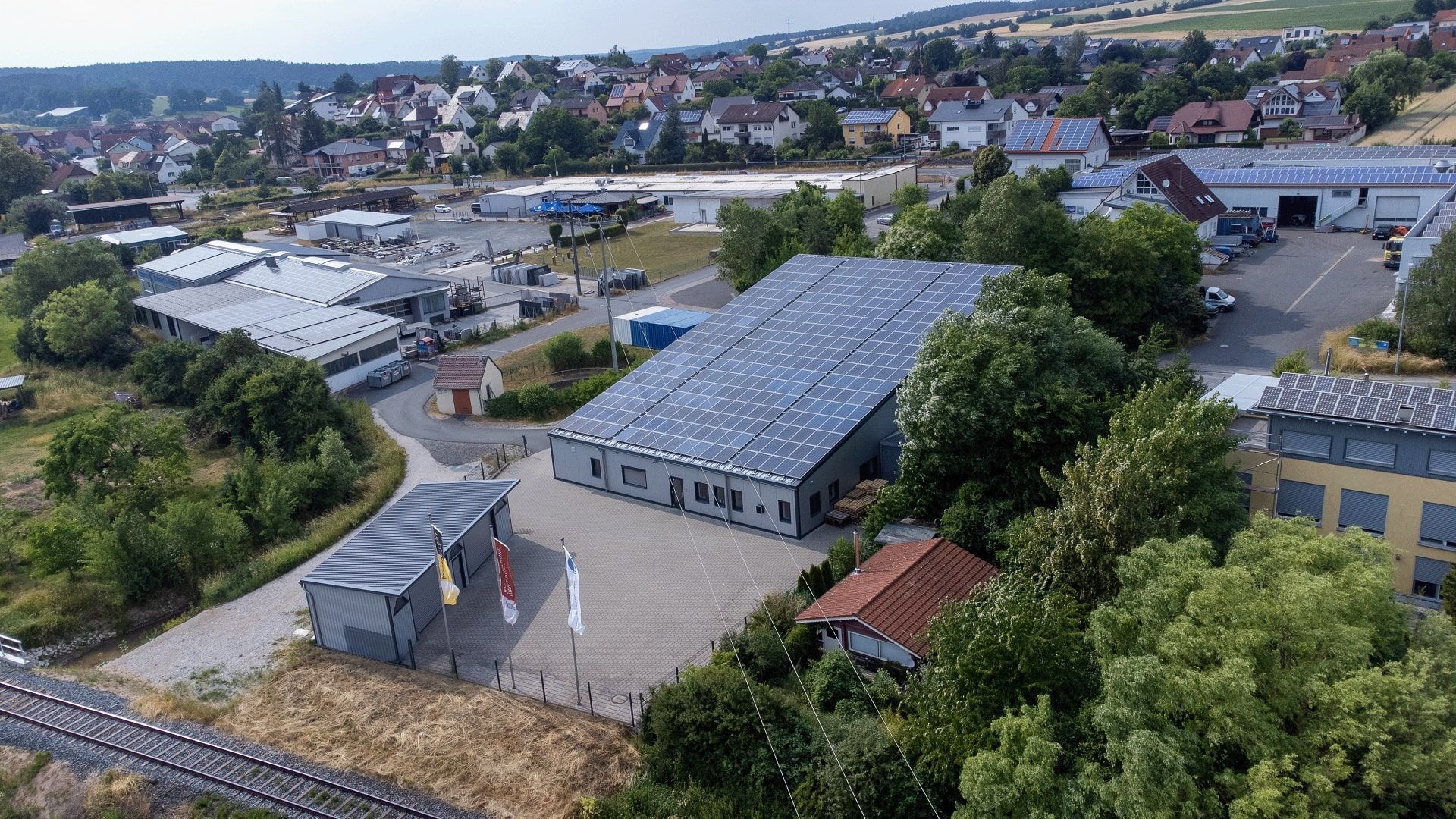 RDRD Firmengebäude am Standort Pommersfelden