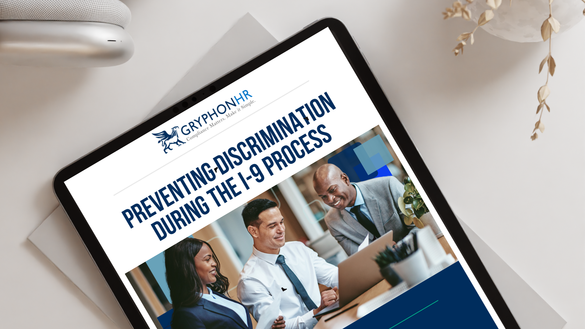 tablet with I-9 discrimination ebook