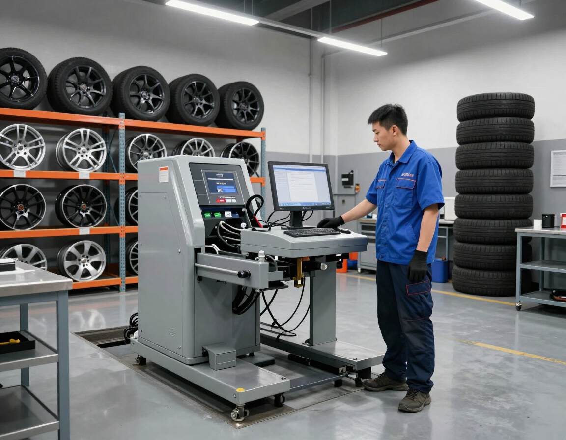 Officina Schenetti Pneumatici con bilanciatrice professionale