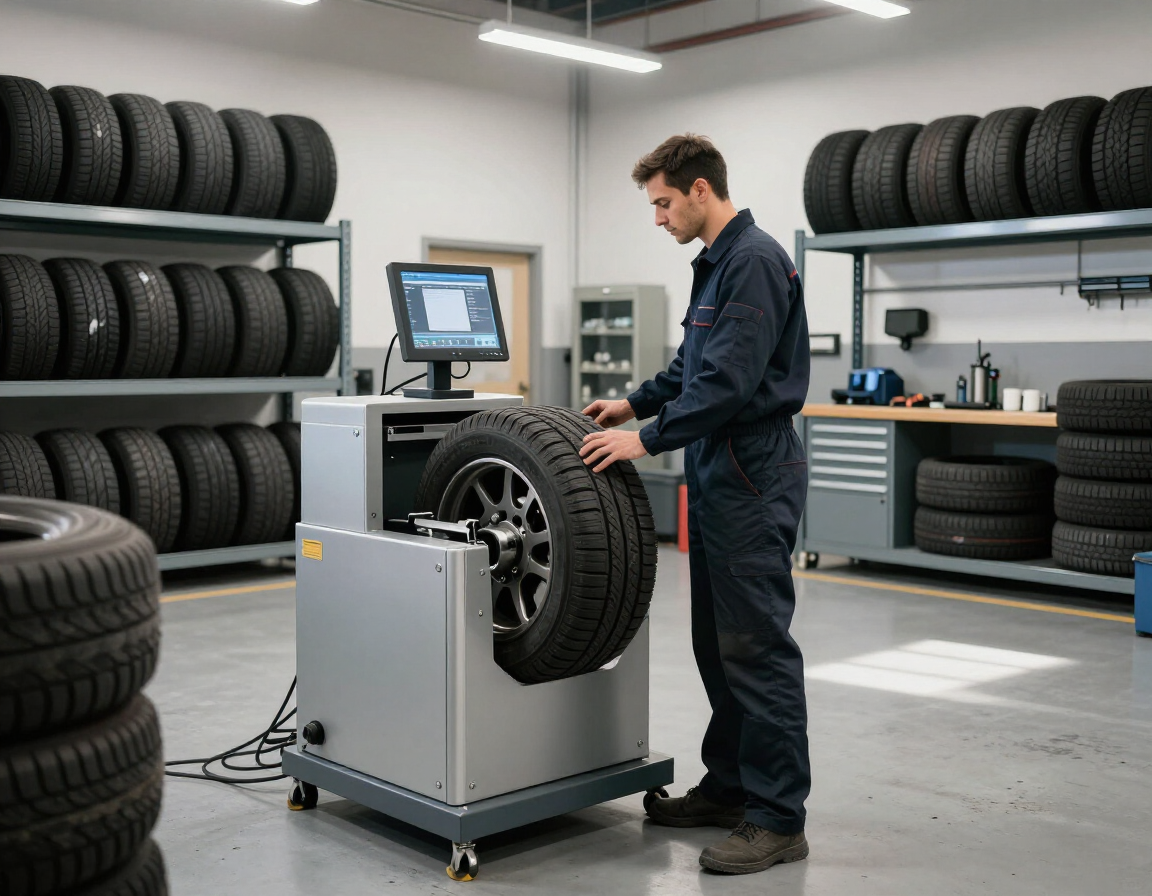 Officina pneumatici professionale