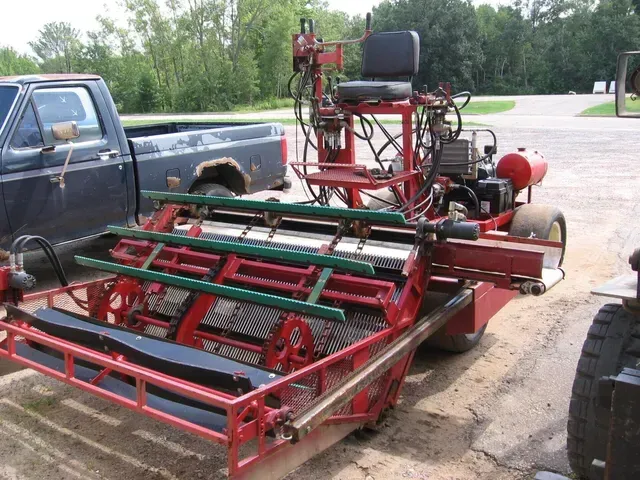 Parked Harvester Truck — Wisconsin Rapids, WI — BDT INC