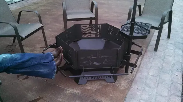 Black Metal Fire Pit — Wisconsin Rapids, WI — BDT INC