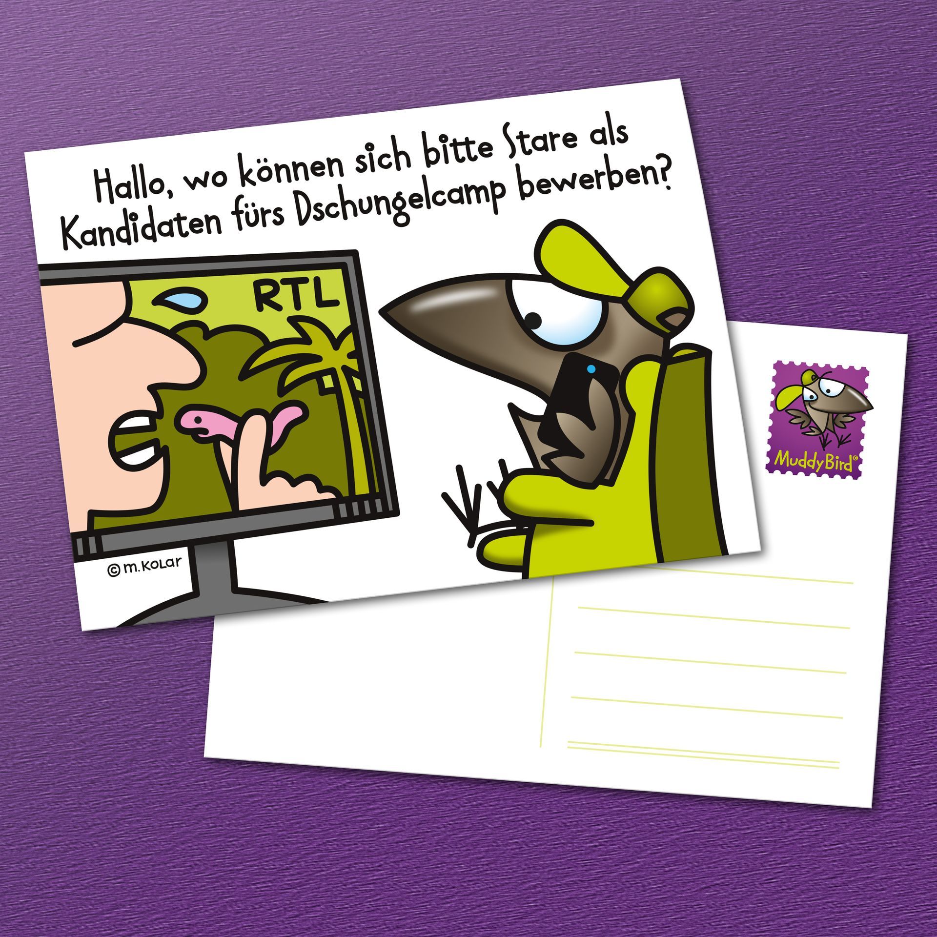 MuddyBird - Stare in RTL Dschungelcamp