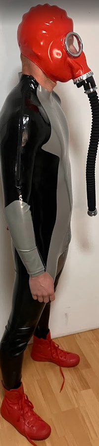 latex catsuit