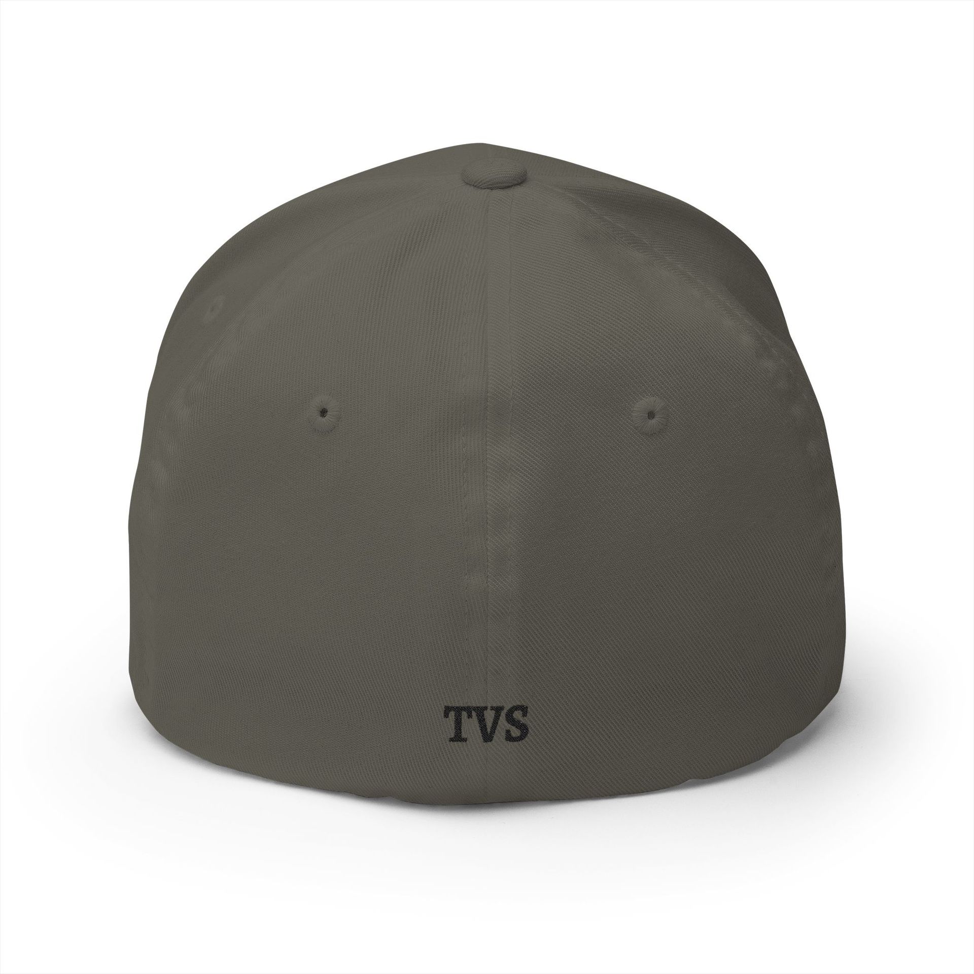 Gray baseball cap with black text: “Stand Firm, Be Still, Move On, Look for You” in a circle.