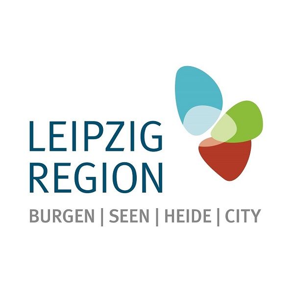 Logo LEIPZIG REGION Burgen, Seen, Heide, City