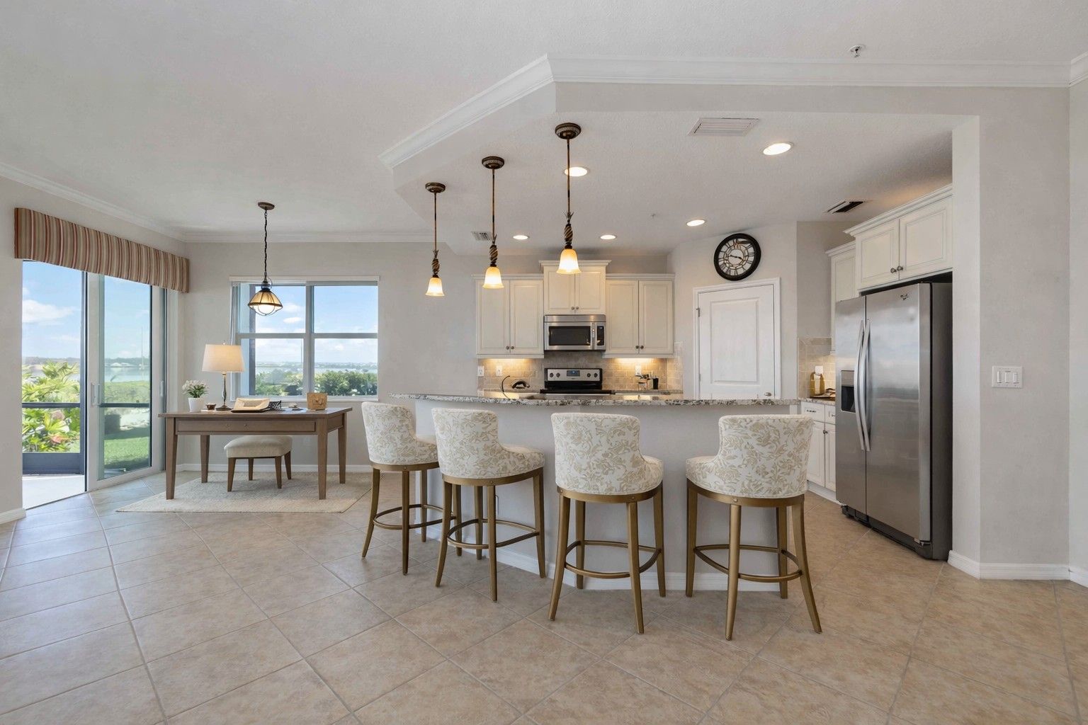 Virtually Staged Condo. 1264 Riverscape St. Bradenton, FL. Riverfront Condo in Tidewater Preserve