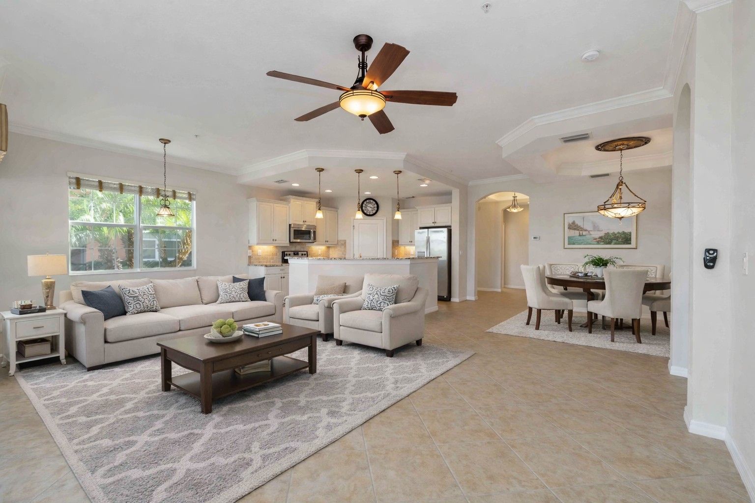 Virtually Staged Condo. 1264 Riverscape St. Bradenton, FL. Riverfront Condo in Tidewater Preserve