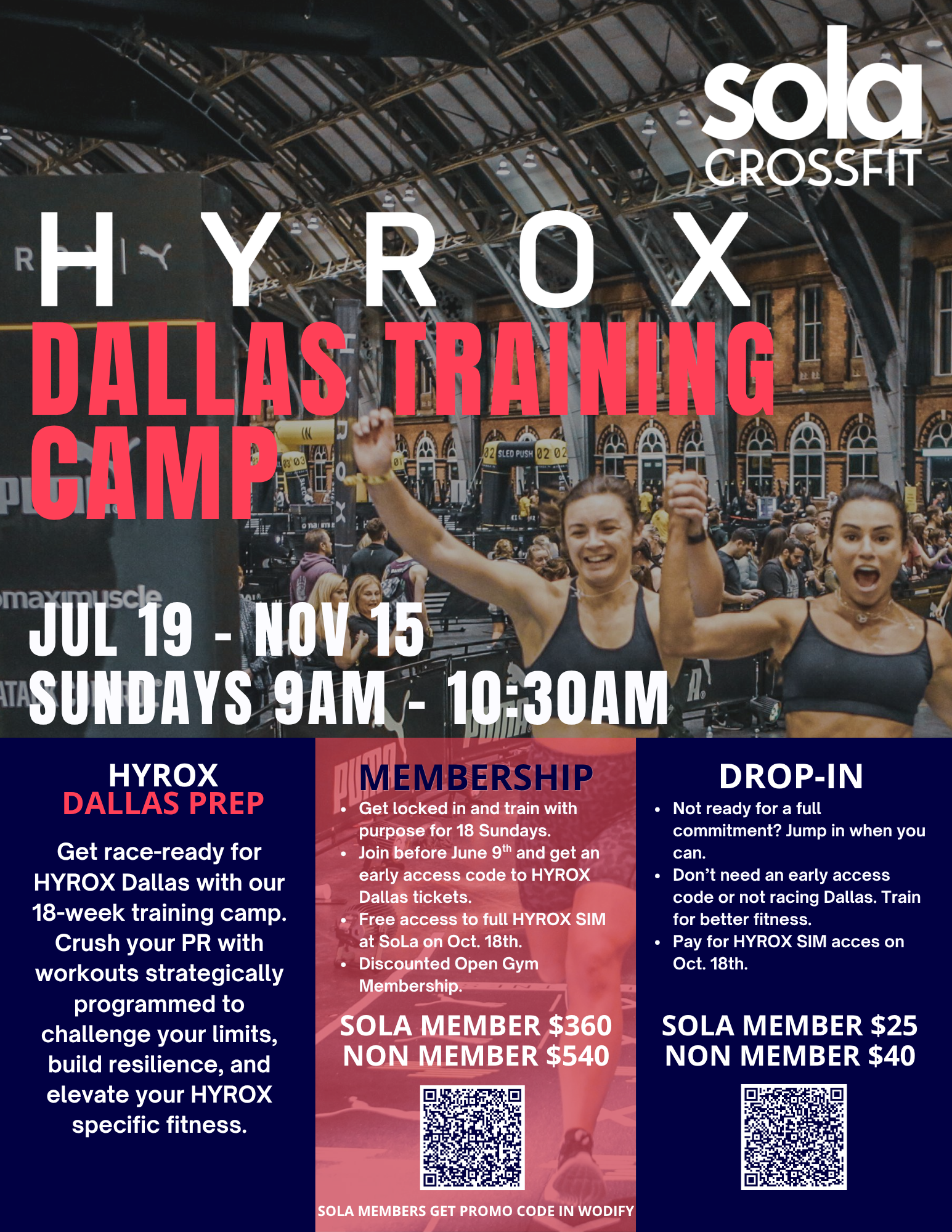 HYROX Dallas Training Camp