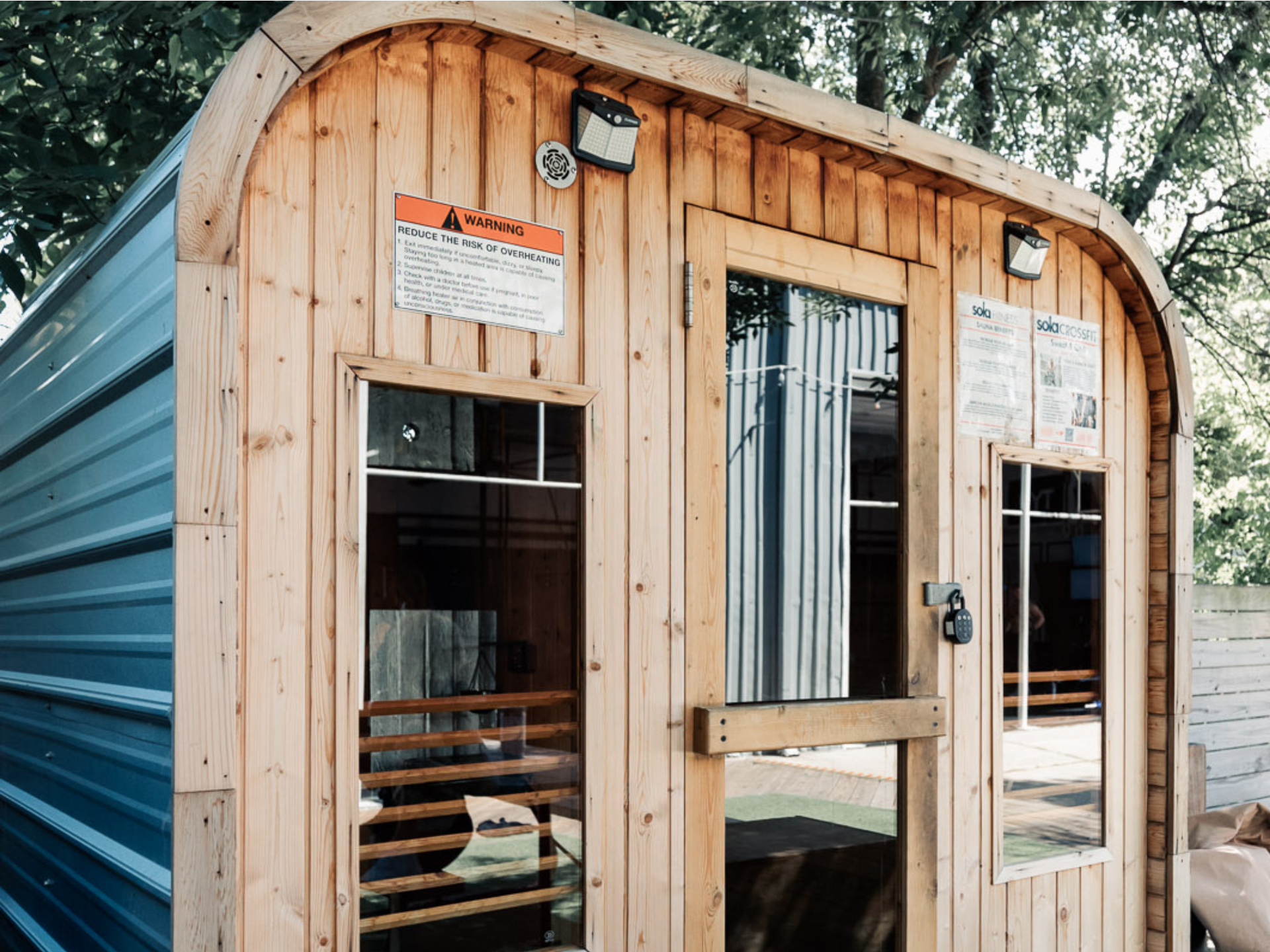 SoLa CrossFit Recovery Zone Sauna