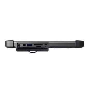Profile view of Rail-ID rugged tablet RFID programmer by Intertech Rail for AEI and railway RFID applications