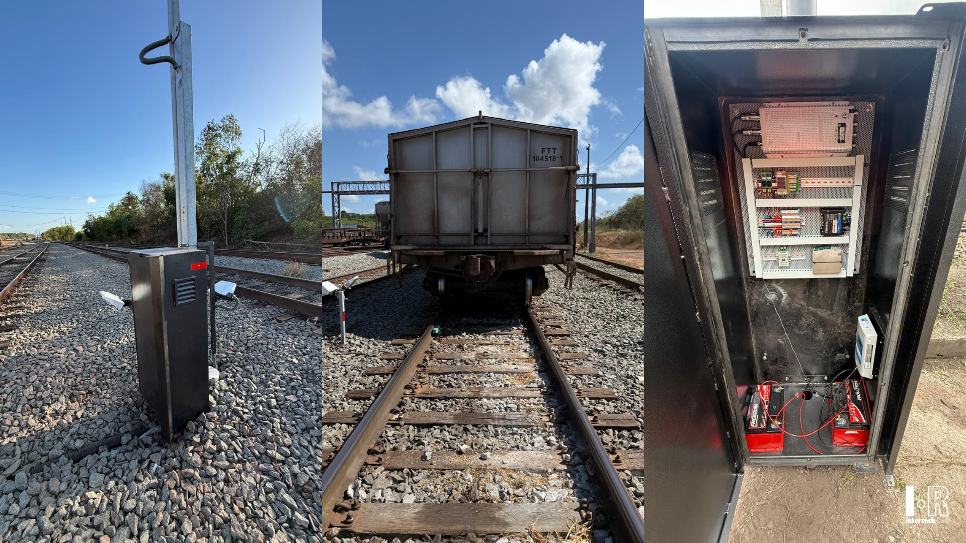 Intertech Rail ARK enclosure housing AEI reader equipment