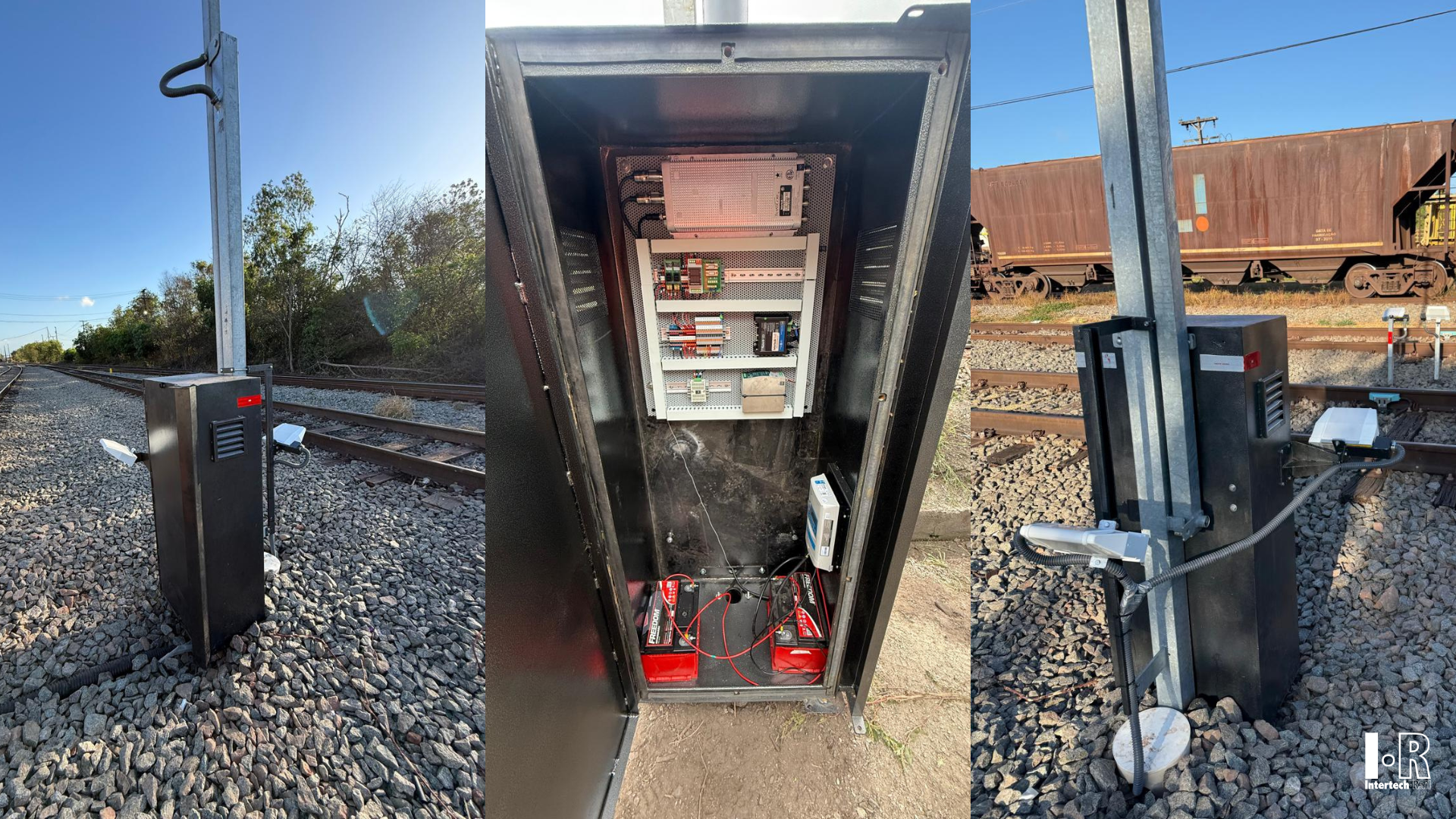 Intertech Rail ARK enclosure housing AEI reader equipment