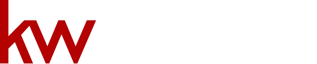 The logo for rise realty is red and white.