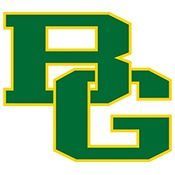 Green and gold interlocking “B” and “G” logo on a white background
