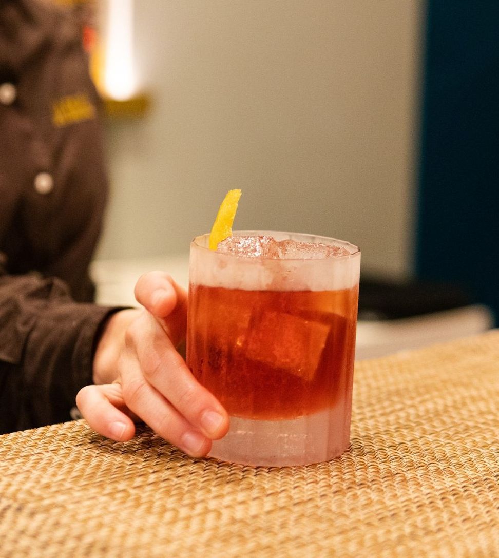 Italian Brasserie aperitivo in the city center of Genoa