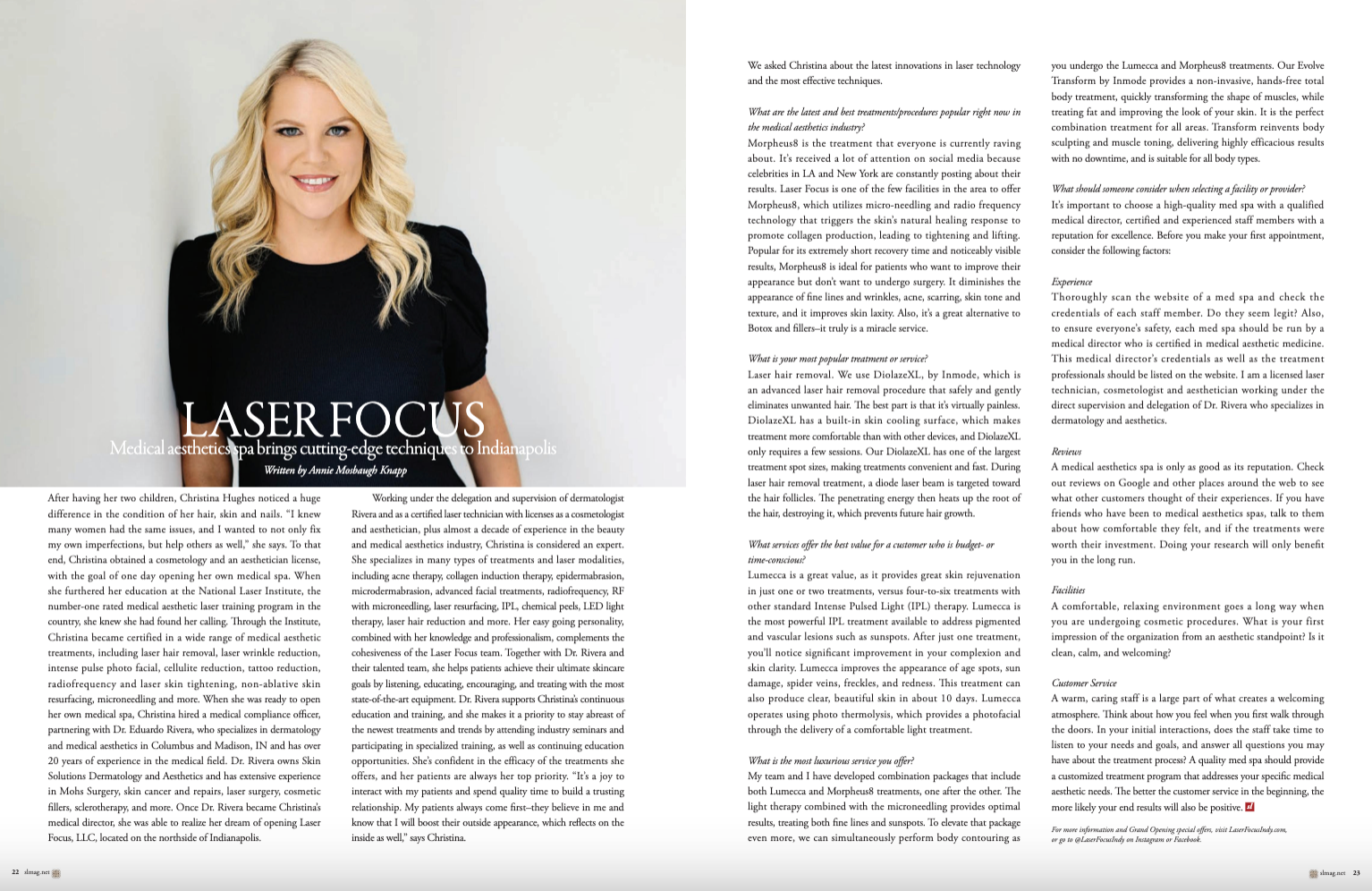 Laser Focus Indy Aesthetic Laser Treatment Services