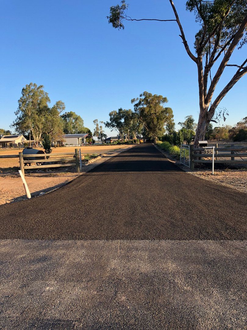 Hot Bitumen seal
