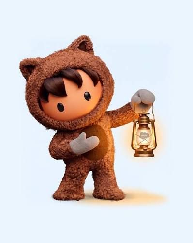 Salesforce Winter 27 Release mascot: Lantern Astro  (Source: Salesforce)
