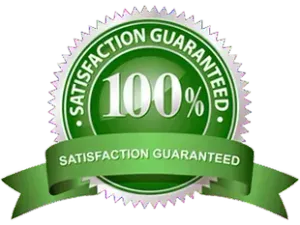 A circular green emblem with 