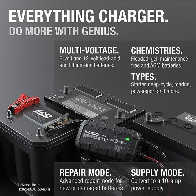 Everything charger do more with genius.