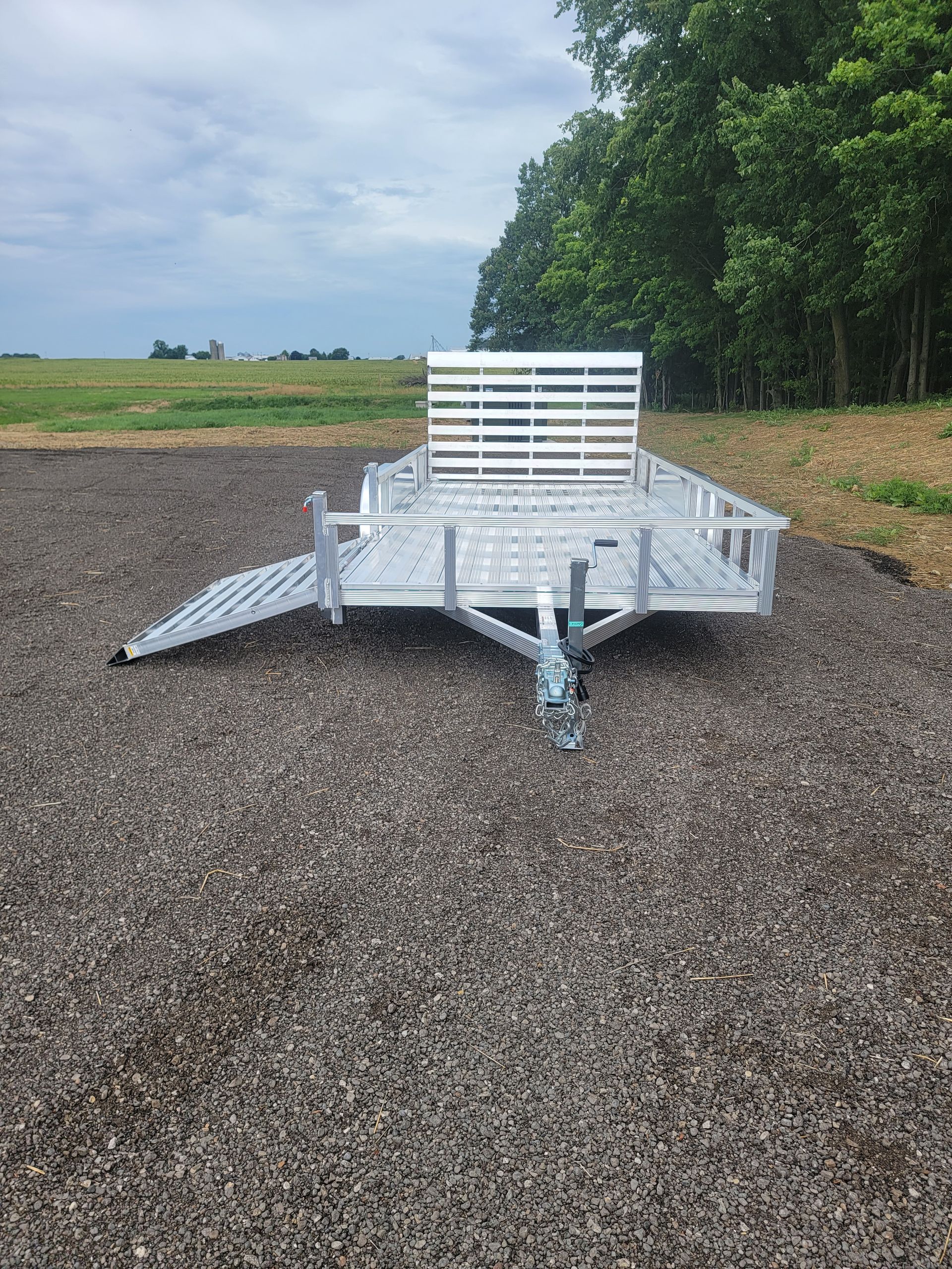 aut716td aluminum trailer