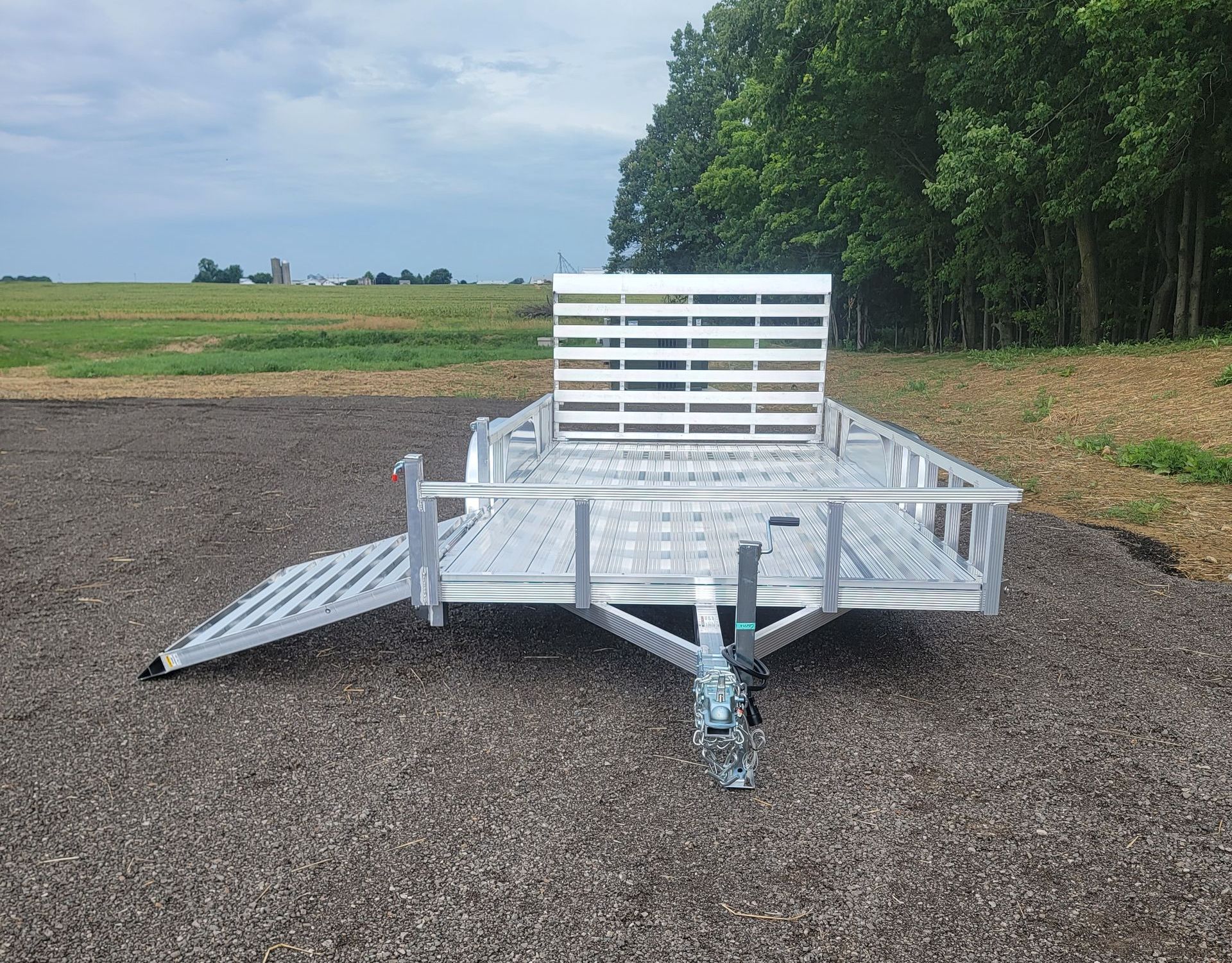 aut716td aluminum trailer