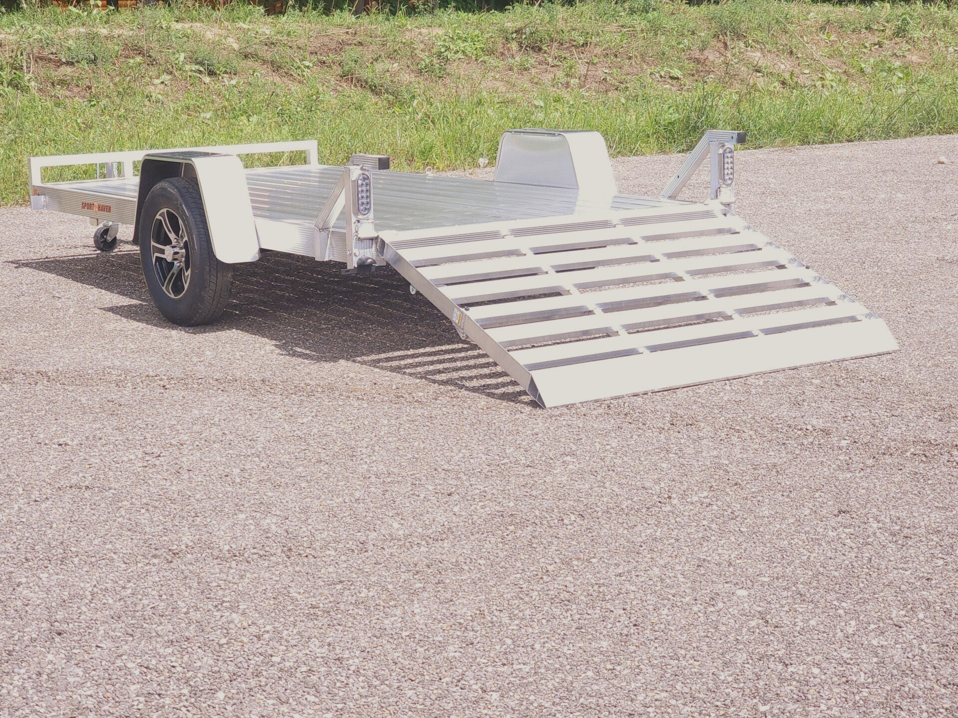 rear ramp down position
