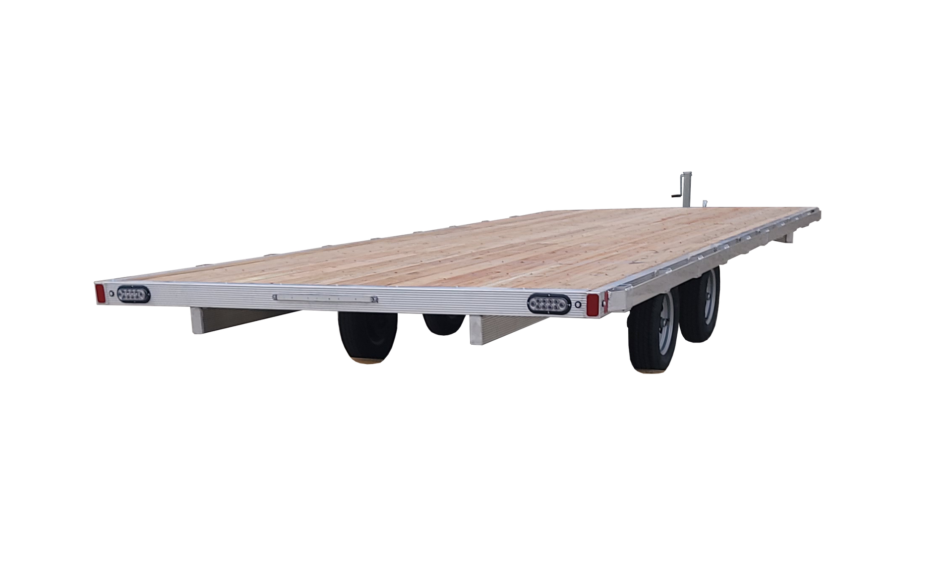 large flat bed trailer