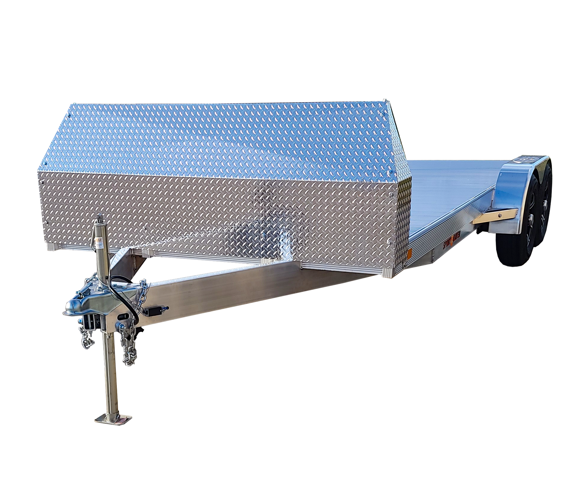 trailer with front protection