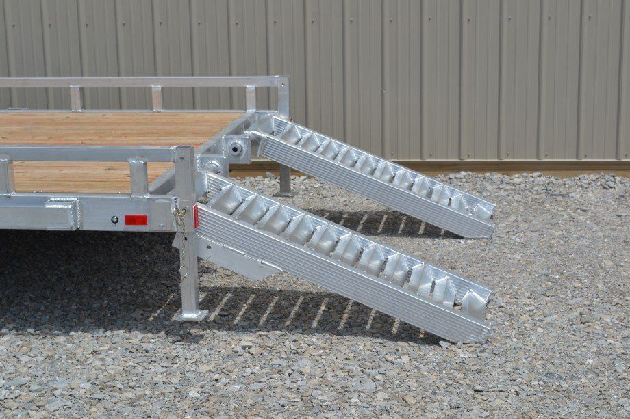 rear folding ramps