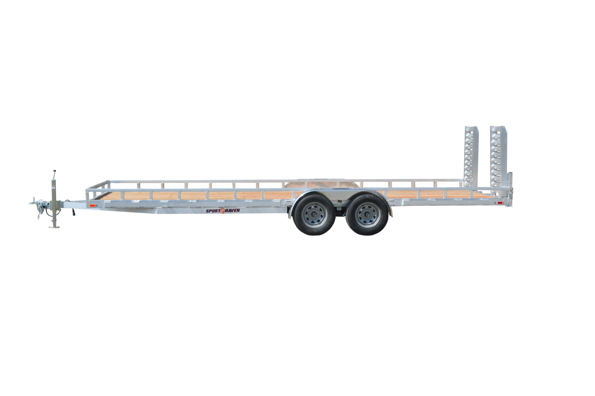 7k capacity aluminum utility trailer