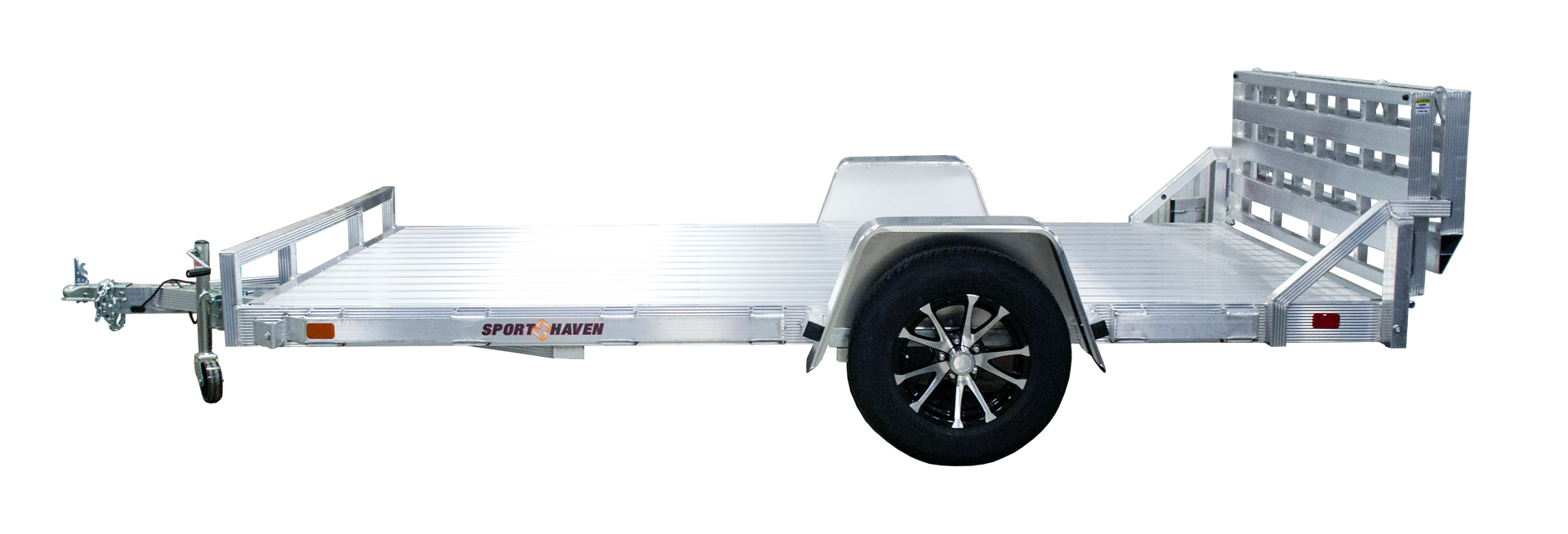 7 x 12 aluminum rail less trailer