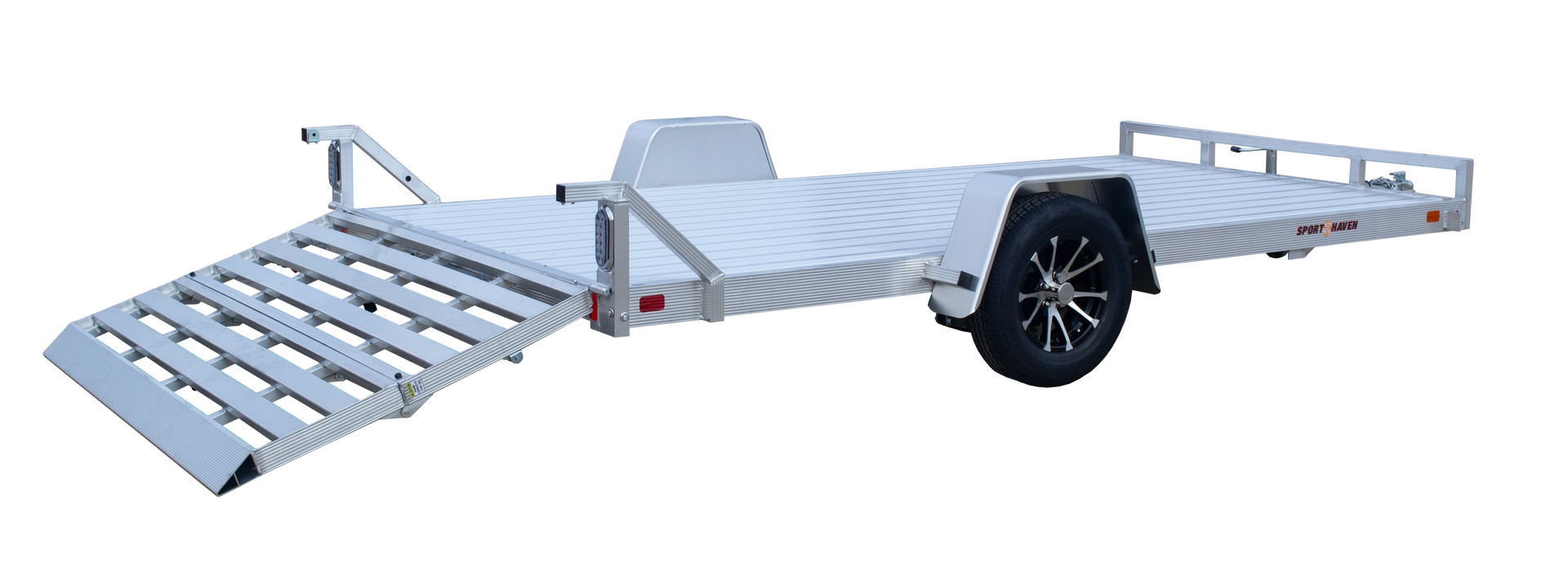 sport haven rail less 7 x 14 trailer