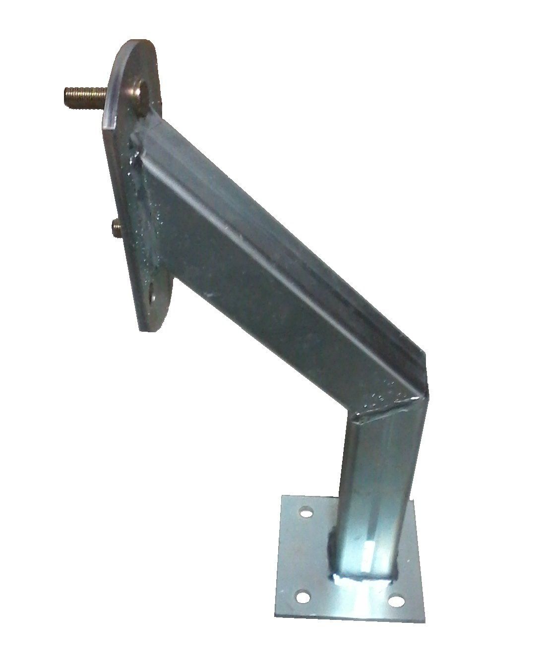 trailer with bolt on spare tire mount