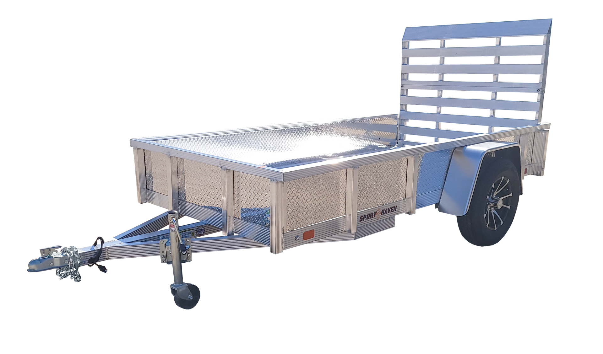small aluminum sport haven trailer