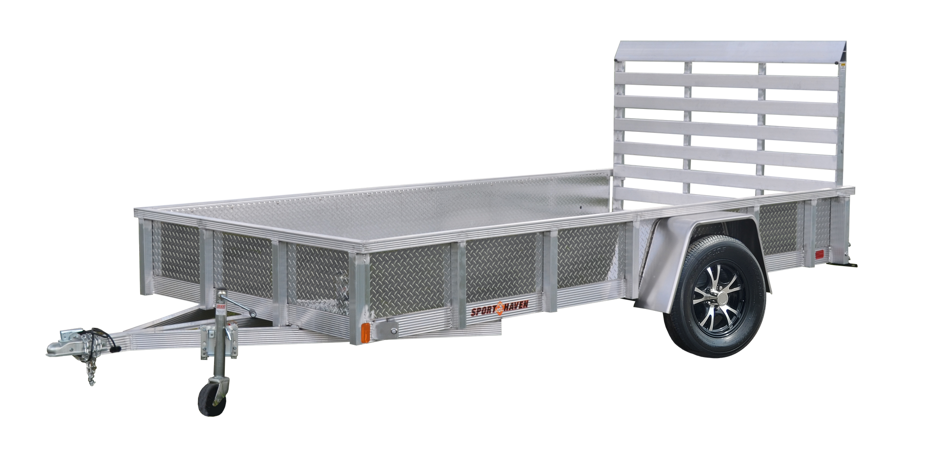aluminum sides on aluminum utility trailer