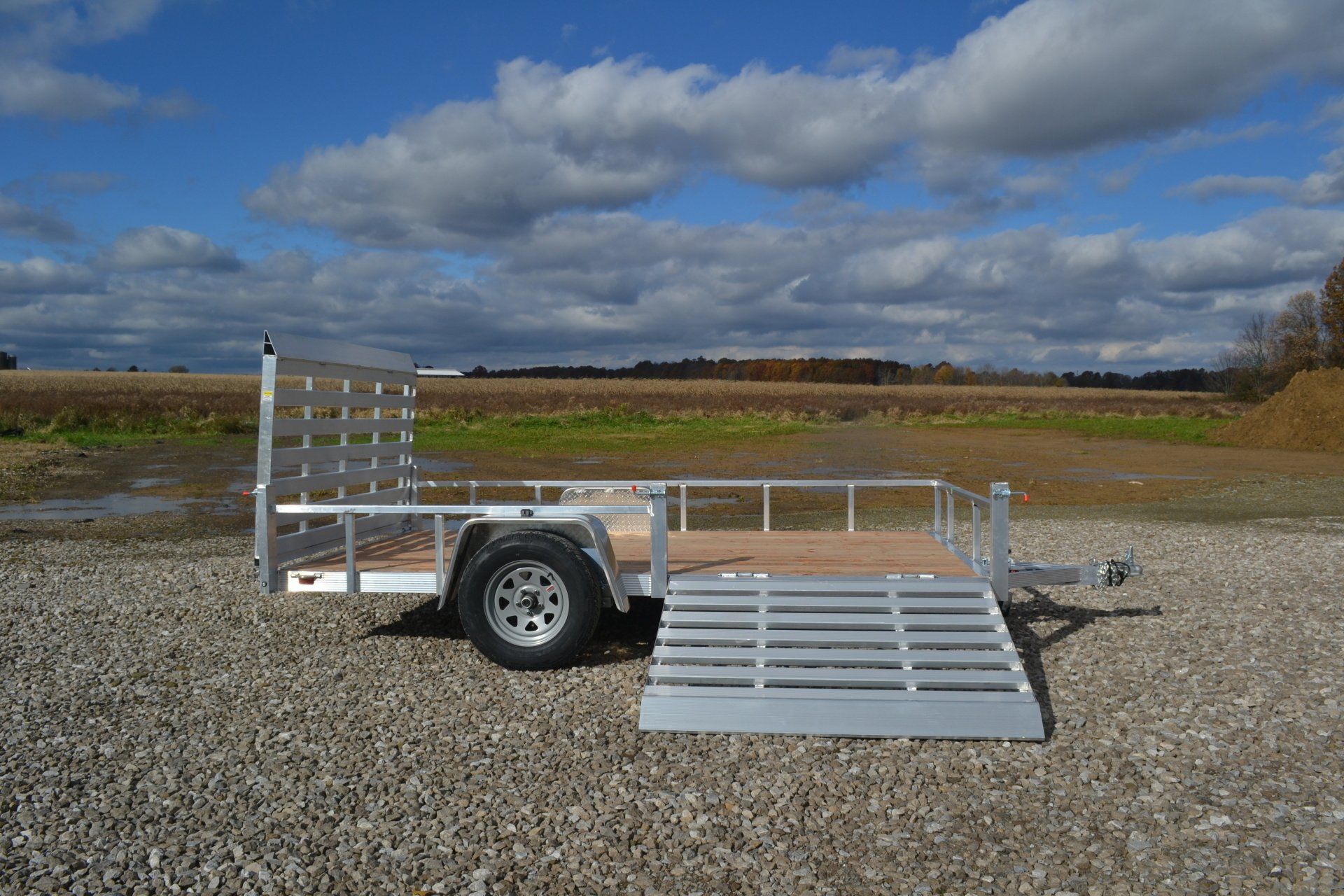 sport haven aluminum utility trailer