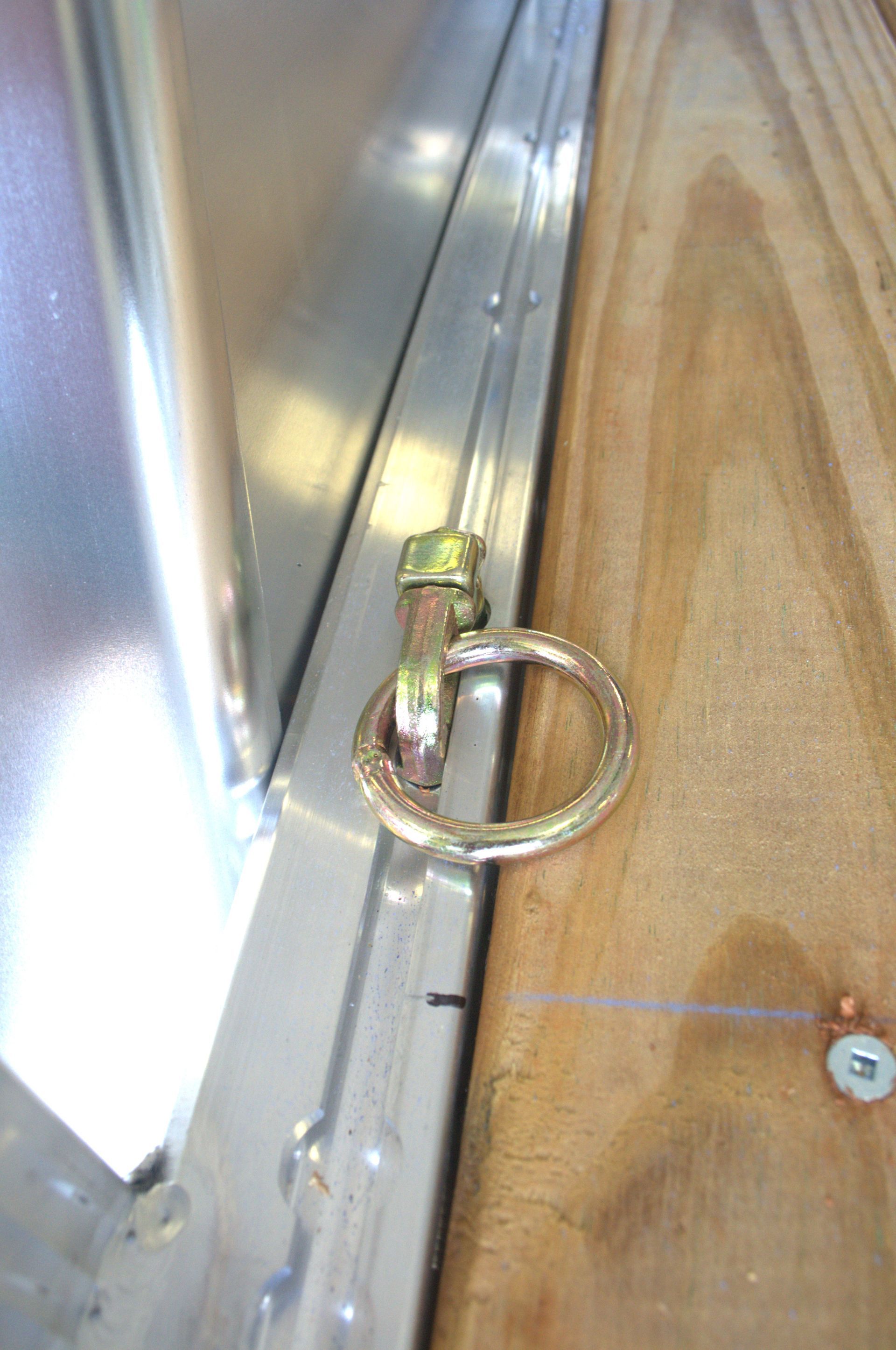 Wood Deck Connect Tie Down Track