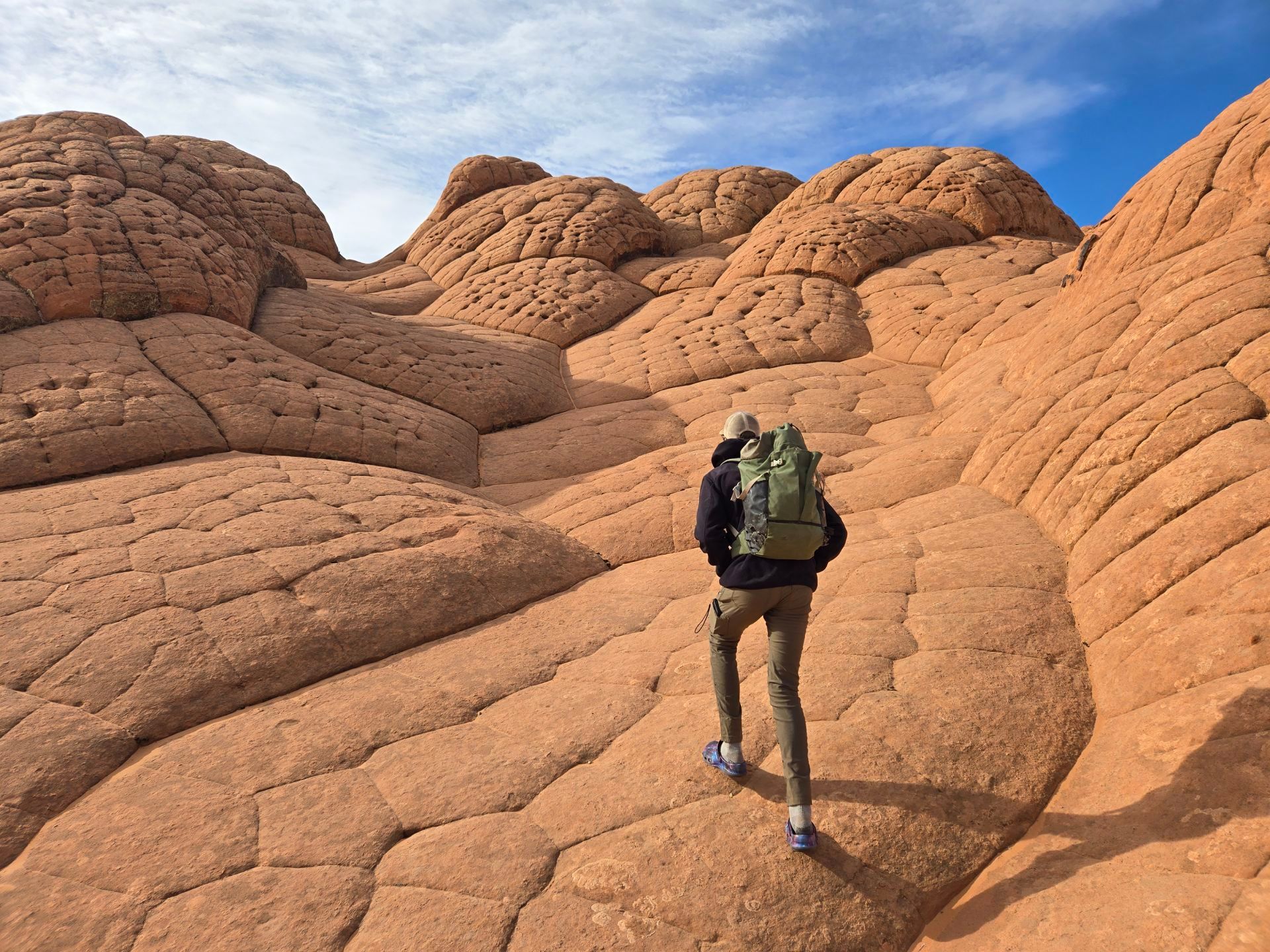Hiking at White Pocket Express