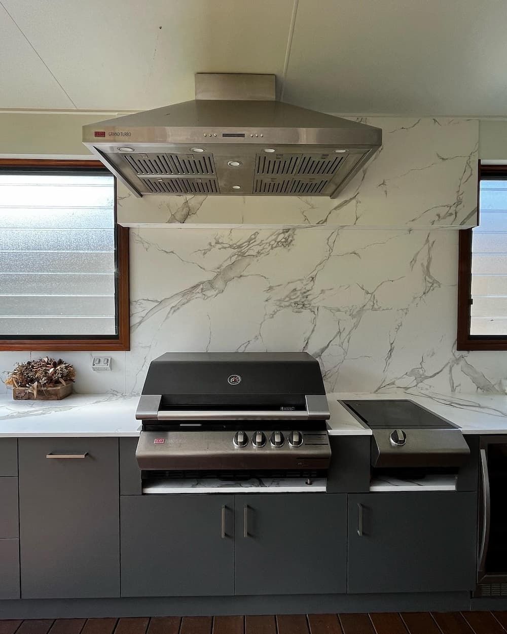 Outdoor Kitchen Stove And BBQ — Lake Macquarie Designer Kitchens In Wangi Wangi, NSW
