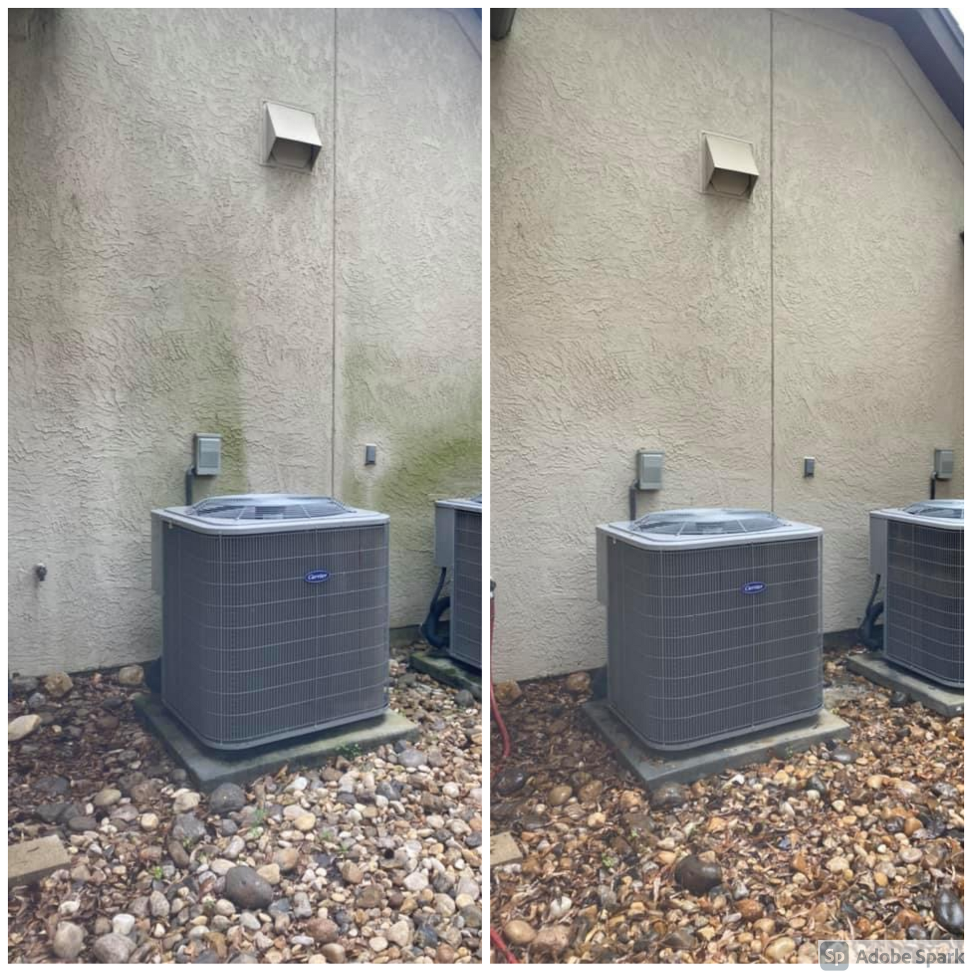 Pressure washing service