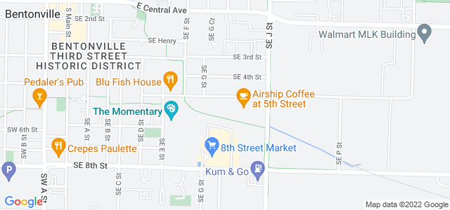 Map of business location