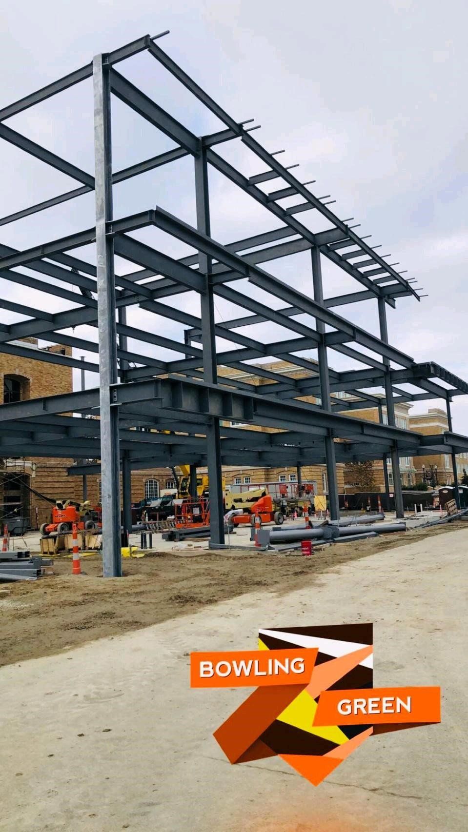 Building With Steel Foundation Side View - Perrysburg, OH - Tech Dynamics Inc