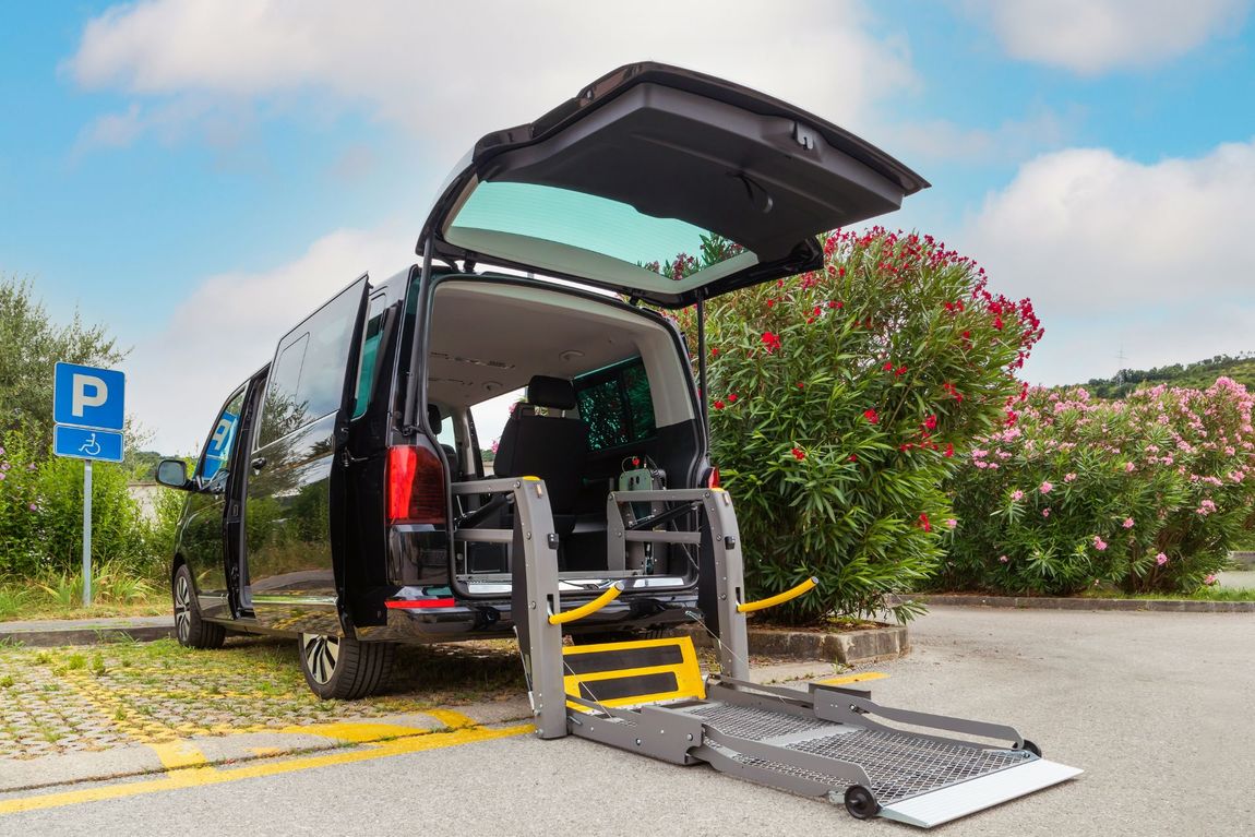 minivan with platform