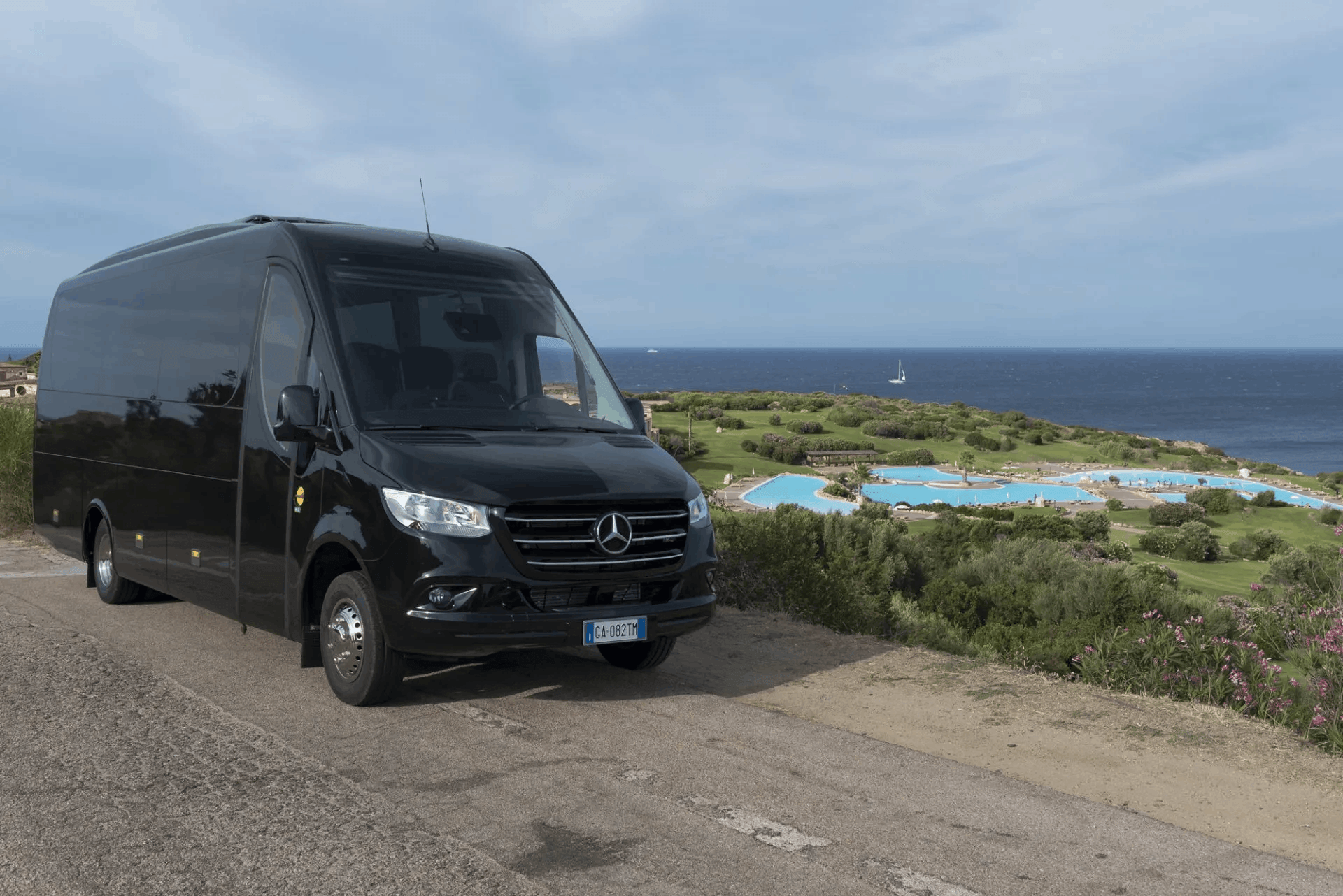 minivan con conducente